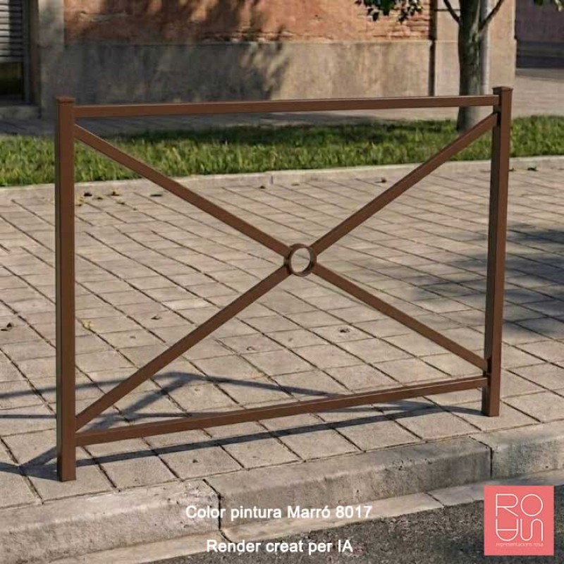 Barana urbana model Orléans sense reixa